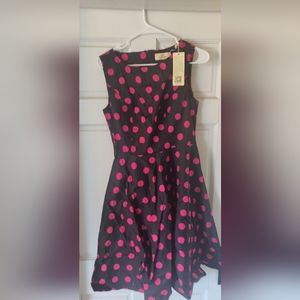 Grace Karin Polka Dot Dress